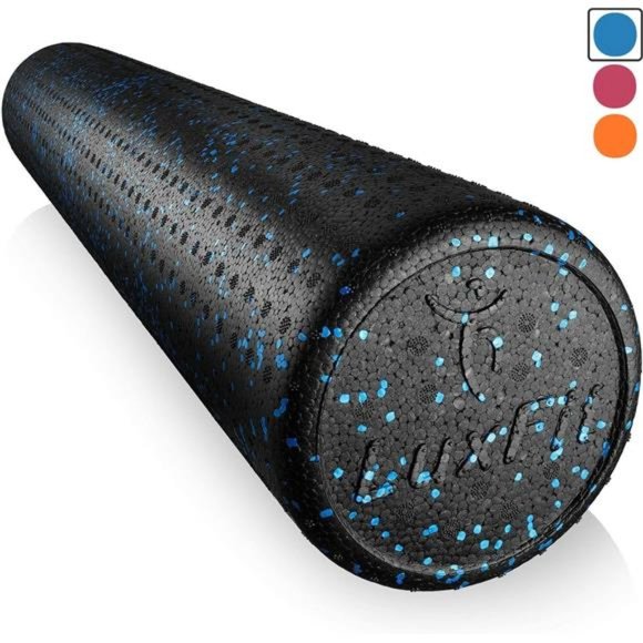 Foam Roller, Speckled Foam Rollers for Muscles, Exercise, (Blue, 18 Inch) - Picture 4 of 6